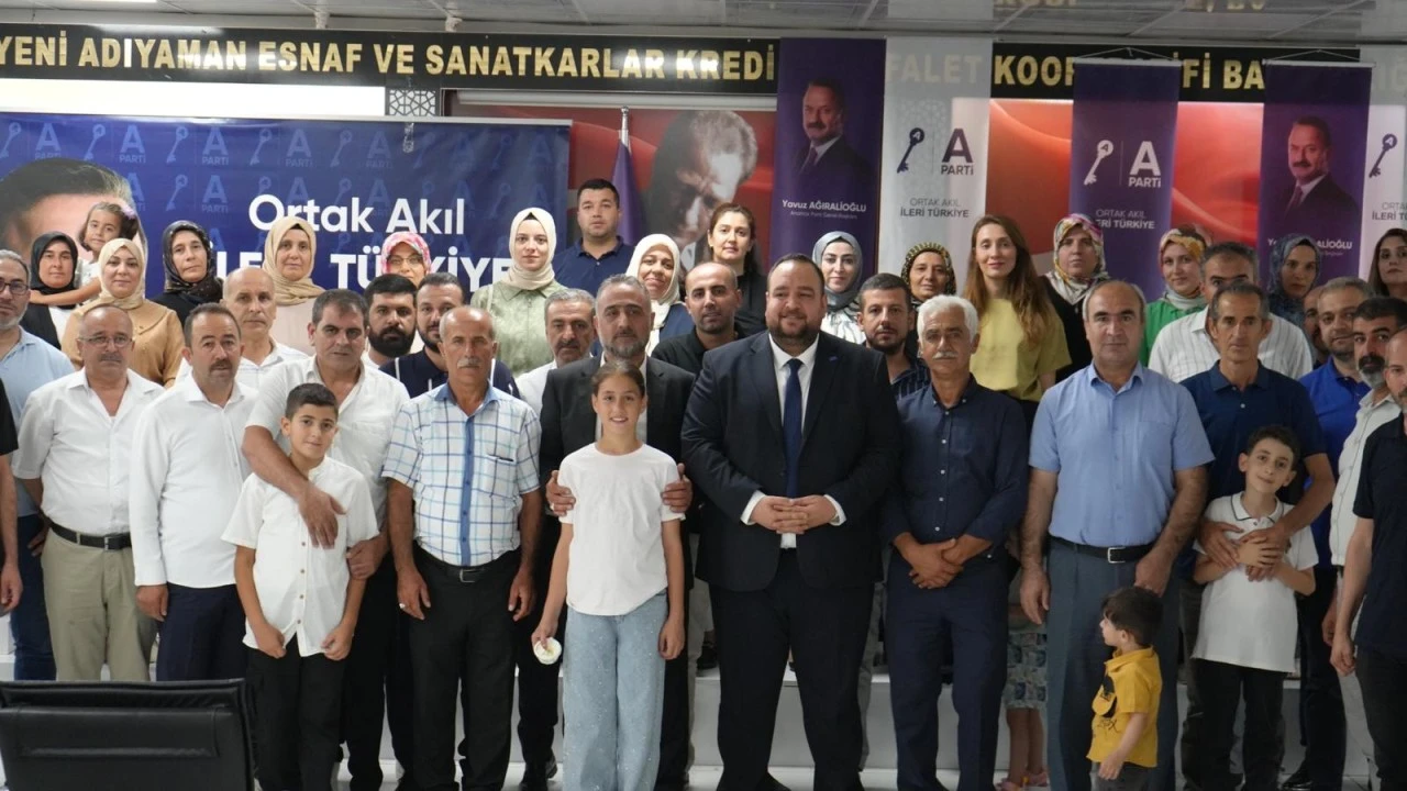 Anahtar Parti Adıyaman İl Başkanlığı’ndan Güçlü Toplantı