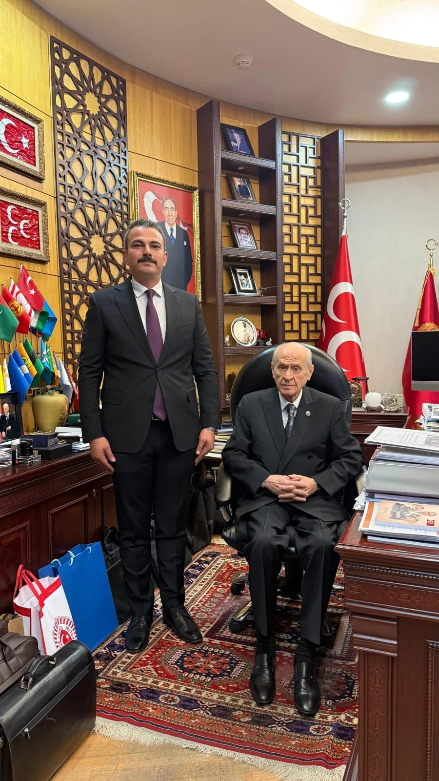 MHP Adıyaman İl Başkanı Ali Önat’tan Genel Başkan Bahçeli’ye Ziyaret