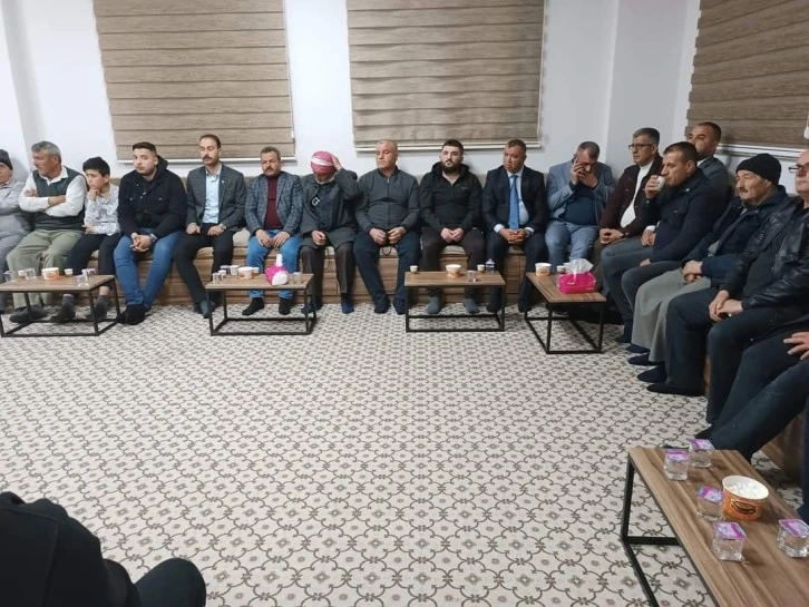 MHP'den Kilis'i yasa boğan Gina Mercimek'in ailesine taziye ziyareti