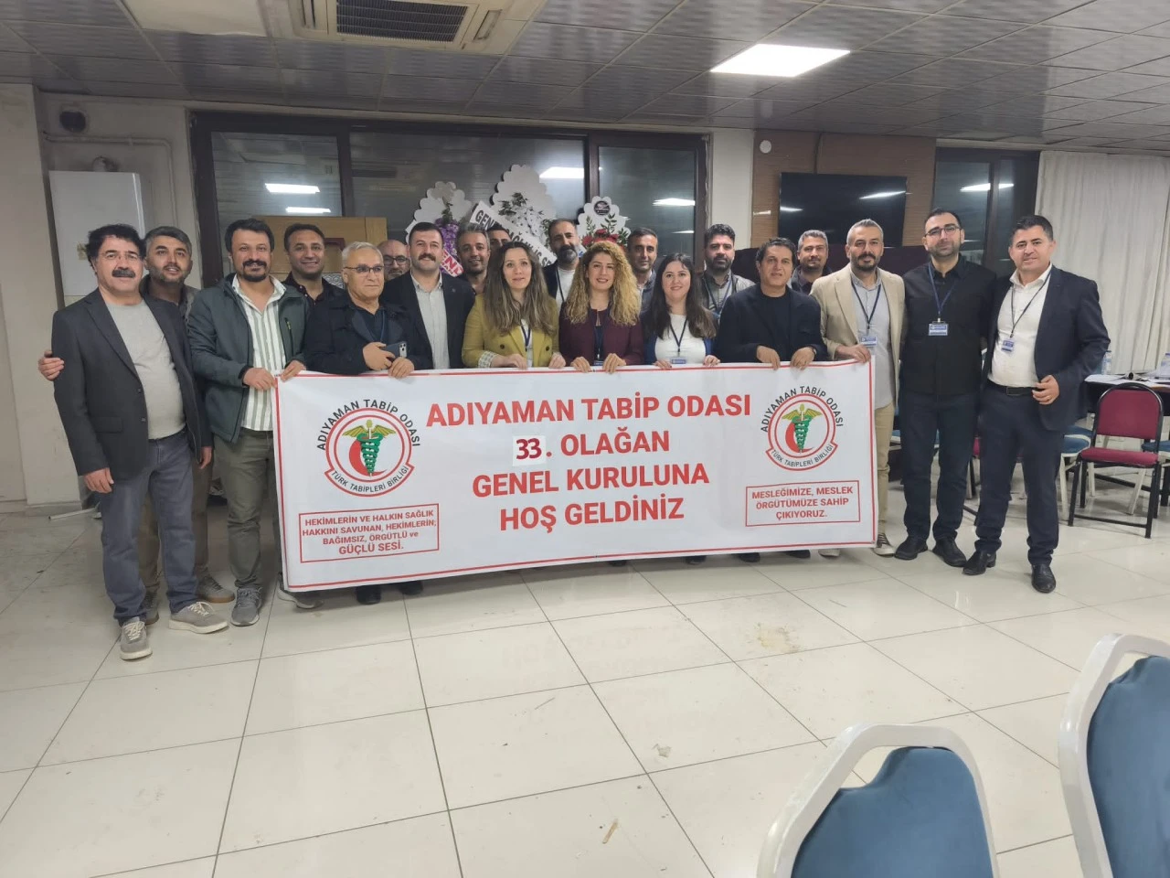 ADIYAMAN TABİP ODASI&rsquo;NDA TARİHİ SE&Ccedil;İM: KADIN BAŞKAN D&Ouml;NEMİ BAŞLADI