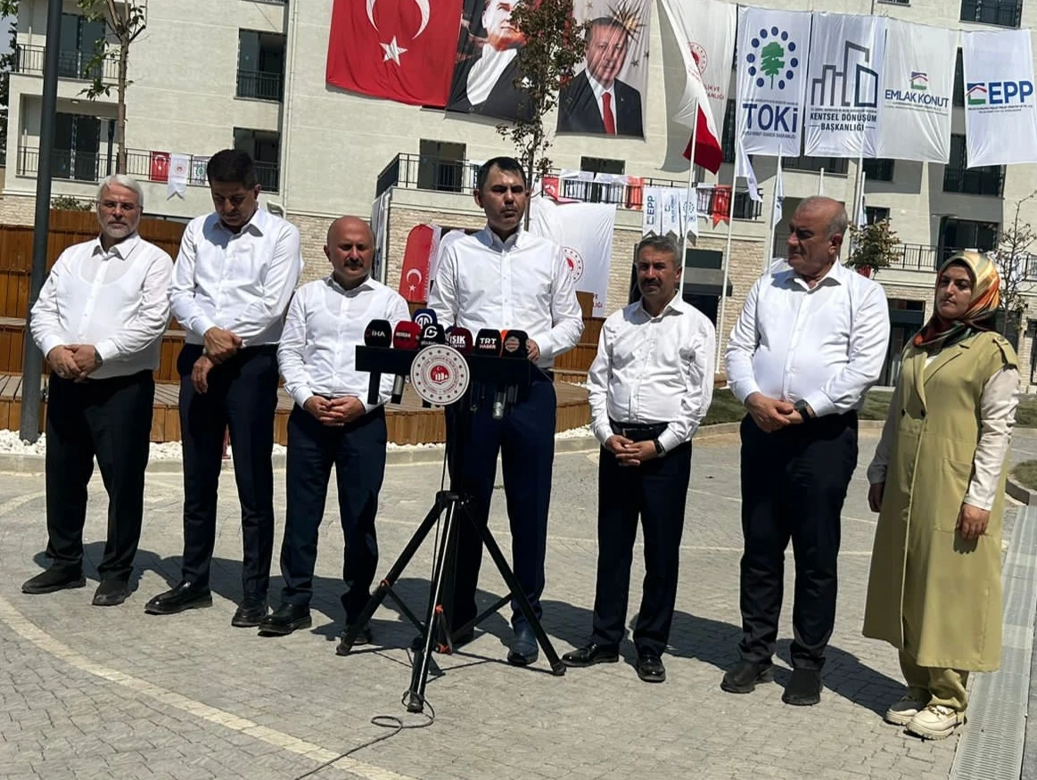 BAKAN KURUM: “YIL SONUNA KADAR TÜM KONUTLAR TESLİM EDİLECEK”