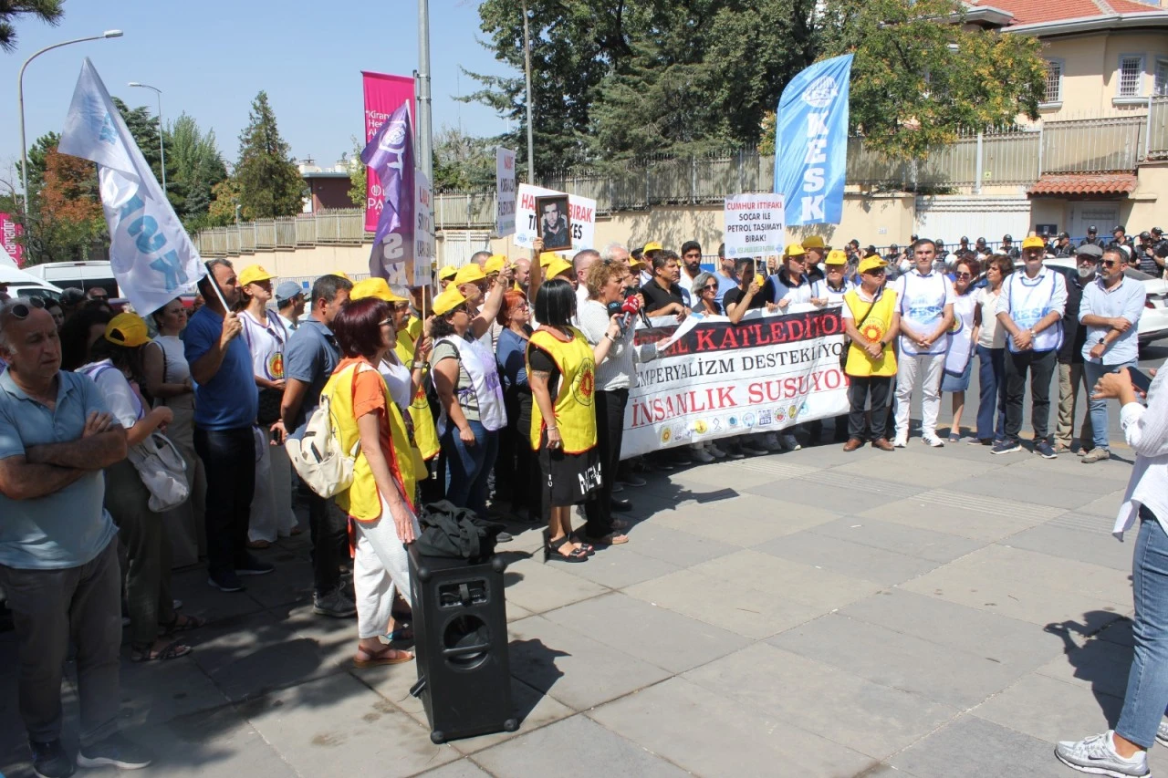 KESK: İSRAİL’İN KATLİAMLARINA DERHAL SON VERİLMELİ!