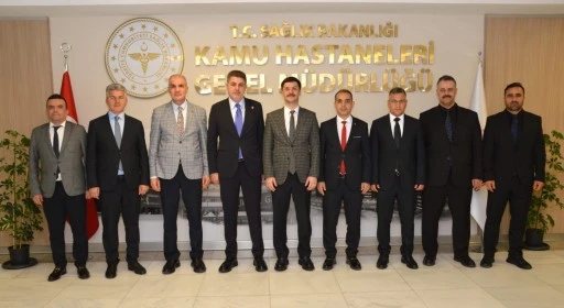 Adıyaman’ın Sağlık Yatırımları Ankara’da Masaya Yatırıldı