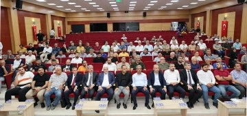 Adıyaman Kent Meydanı ve Çevresi Kentsel Düzenleme Projesinin birinci etap bilgilendirme ve değerlendirme toplantısı gerçekleştirildi.