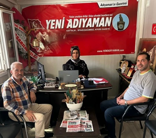 AK Parti ve MHP'li Meclis Üyelerinden Yeni Adıyaman Gazetesi’ne Ziyaret