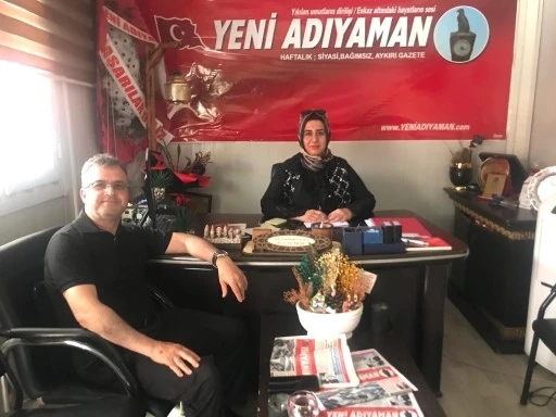 AK Parti Yönetim Kurulu Üyesi ve Engelliler Başkanı Bülent Buğday’dan Yeni Adıyaman Gazetesi’ne Ziyaret