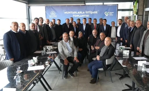 Başkan Tutdere Muhtarlarla İstişare Toplantısında Bir Araya Geldi: &quot;Adıyaman'ı Birlikte Yöneteceğiz&quot;