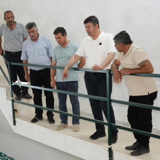 Başkan Tutdere Örenli TOKİ’deki su sorununu yerinde inceledi