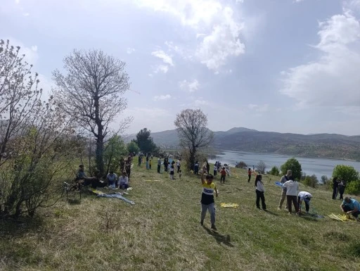Gölbaşı'nda Uçurtma Şenliği Düzenlendi