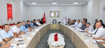 HAFTALIK İL KOORDİNASYON TOPLANTISI YAPILDI
