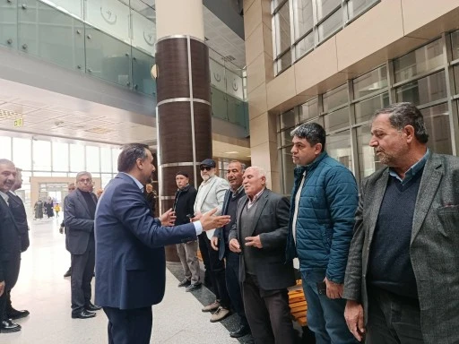 İL BAŞKANI Engin Doğan HASTALARI ZİYARET ETTİ