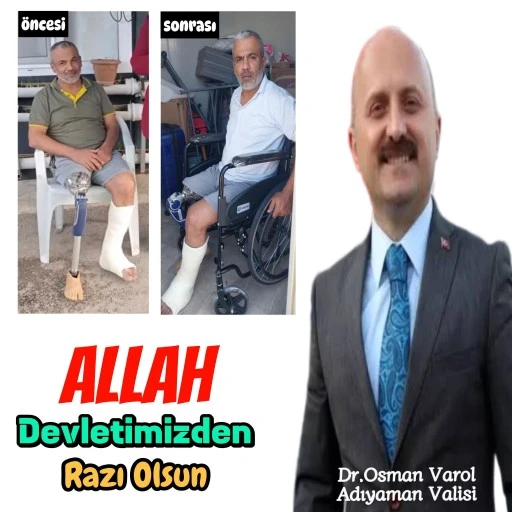 TEŞEKKÜRLER SAYIN VALİM