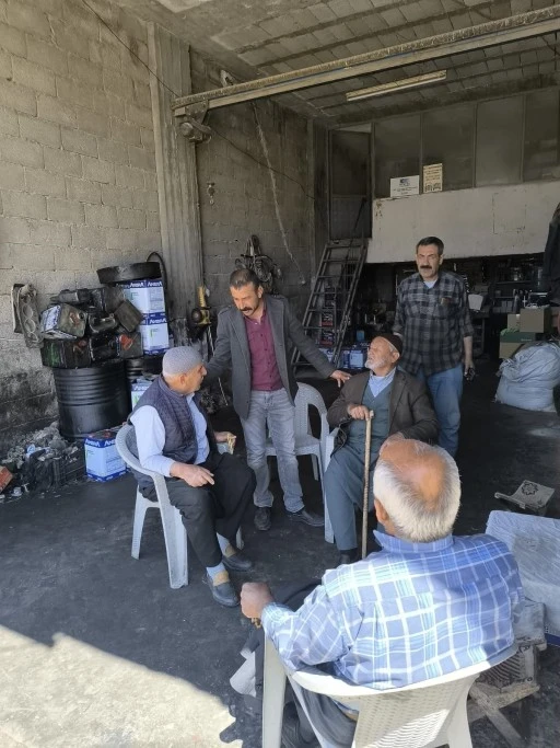 KAHTA’DA HALKIN İÇİNDE, ESNAFIN YANINDA