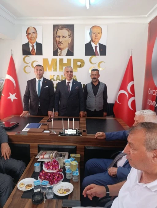 İL BAŞKANI GÜMÜŞ: “KAHTA’DA BAŞARILI ÇALIŞMALARA İMZA ATACAĞIZ”