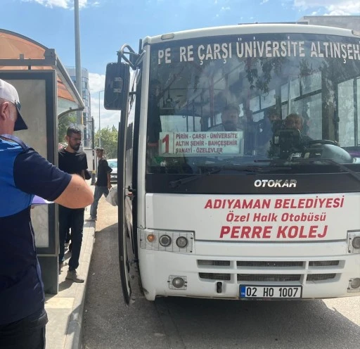 ADIYAMAN'DA TOPLU TAŞIMAYA YÜZDE 50 ZAM!