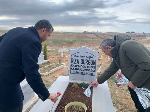 TUNCER BAKIRHAN'DAN   ADIYAMAN'A DEPREM ZİYARETİ