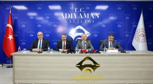 DSİ'NİN ADIYAMAN YATIRIMLARI MASAYA YATIRILDI 