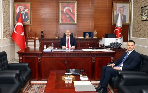 Vali Abdullah Küçük, İl Özel İdaresi’ni Ziyaret Etti
